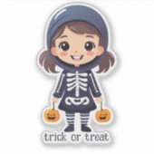 Spooky Mummy Sticker (Voorkant)