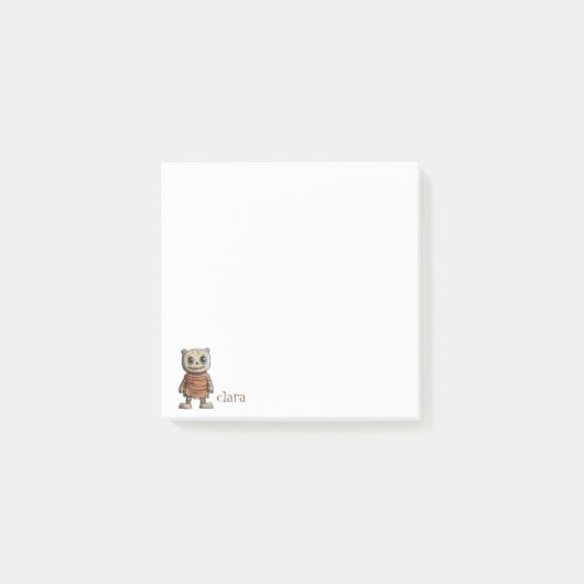 Spooky Mummy White Post-it® Notes (Voorkant)