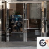 Spooky Mummy's Lair Tapestry Raamsticker (Kantoordeur)