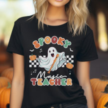 Spooky muziekleraar Schattige Ghost T-Shirt