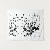 Spooky nacht.b wandkleed (Voorkant (horizontaal))