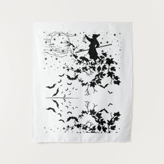 Spooky nacht.b wandkleed (Voorkant)