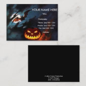 SPOOKY-NACHT design ~ Visitekaartje (Voorkant / Achterkant)