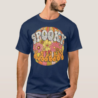 Spooky Nanny Retro Matching Familie Groovy Brawee T-shirt