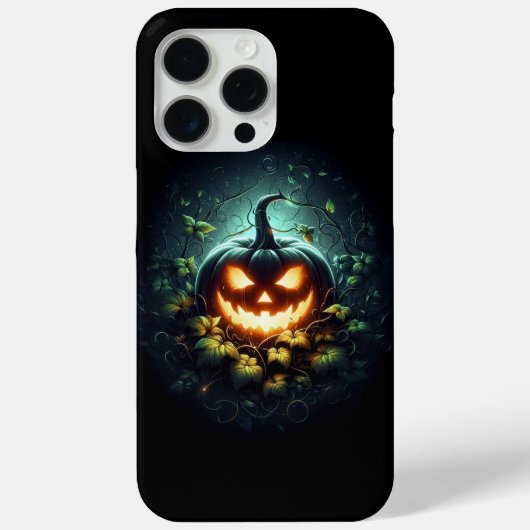 Spooky natuur gloeiende Halloween pompoen Case-Mate iPhone Case (Achterkant)
