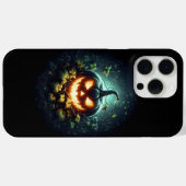 Spooky natuur gloeiende Halloween pompoen Case-Mate iPhone Case (Achterkant (horizontaal))