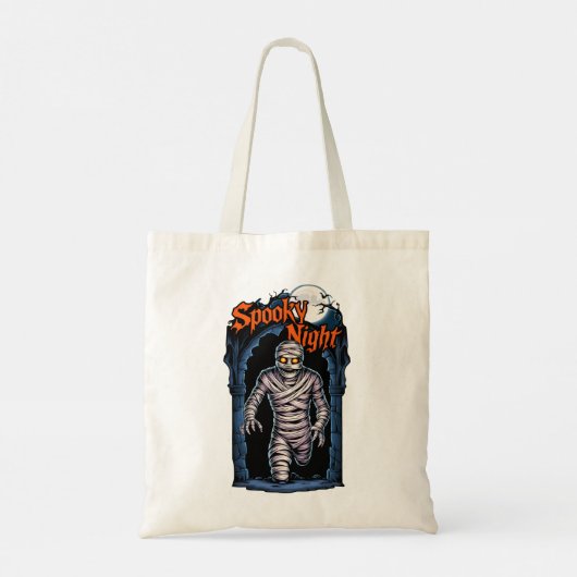 Spooky Night - Angstaanjagend halloween-moment Tote Bag (Achterkant)