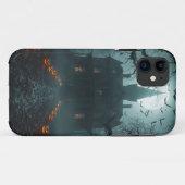 Spooky Night beroemd gemaakt door Jack-o'-Lanterns Case-Mate iPhone Case (Achterkant (horizontaal))