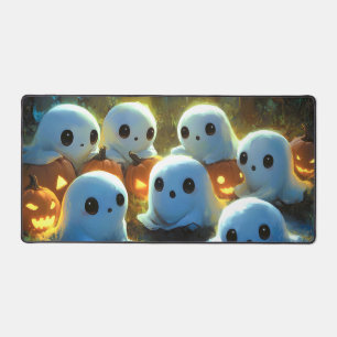 Spooky Night Cemetery Schattige Halloween Ghost Bureaumat