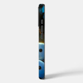 Spooky Night Cemetery Schattige Halloween Ghost Case-Mate iPhone Case (Achterkant / Links)