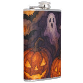 Spooky Night en Spooky Pumpkins Heupfles (Rechts)
