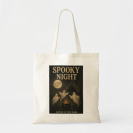 Spooky Night Enter If You Dare Tote Bag