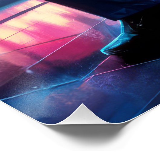 Spooky Night Fever, Wolfman beweegt Perfect Poster (Hoek)