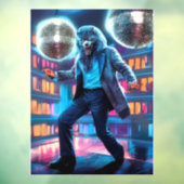 Spooky Night Fever, Wolfman beweegt Raamsticker (Vel 3)