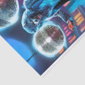 Spooky Night Fever, Wolfman beweegt Tissuepapier (Detail)