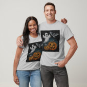 Spooky Night Friends Halloween T-shirt (Unisex)