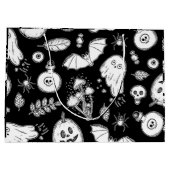 Spooky Night Groot Cadeauzakje (Achterkant)