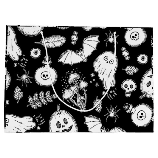 Spooky Night Groot Cadeauzakje (Achterkant)