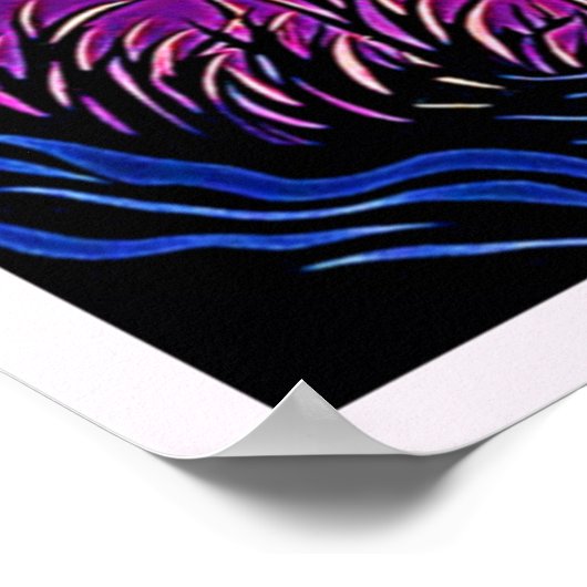 Spooky Night Halloween Creature Design Poster (Hoek)