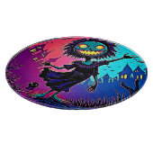 Spooky Night Halloween Creature Design Snijplank (Hoek)