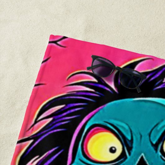 Spooky Night Halloween Creature Design Strandlaken (In situ)