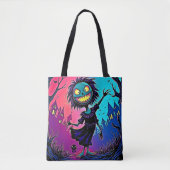 Spooky Night Halloween Creature Design Tote Bag (Voorkant)