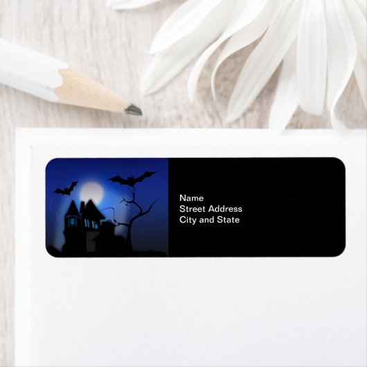 Spooky Night... Halloween Etiket (Insitu)