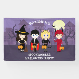 Spooky Night Halloween Party Spandoek