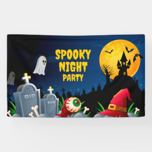 Spooky Night Halloween Party Spandoek