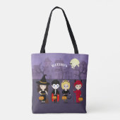 Spooky Night Halloween Party Tote Bag (Achterkant)