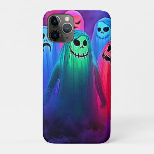 Spooky Night of Colorful Ghosts Design Case-Mate iPhone Case