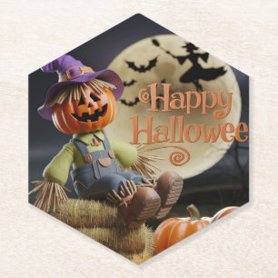 Spooky Night Pumpkin Onderzetter