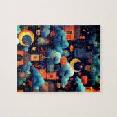 Spooky Night Sky Legpuzzel (Horizontaal)