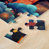 Spooky Night Sky Legpuzzel (Zijkant)