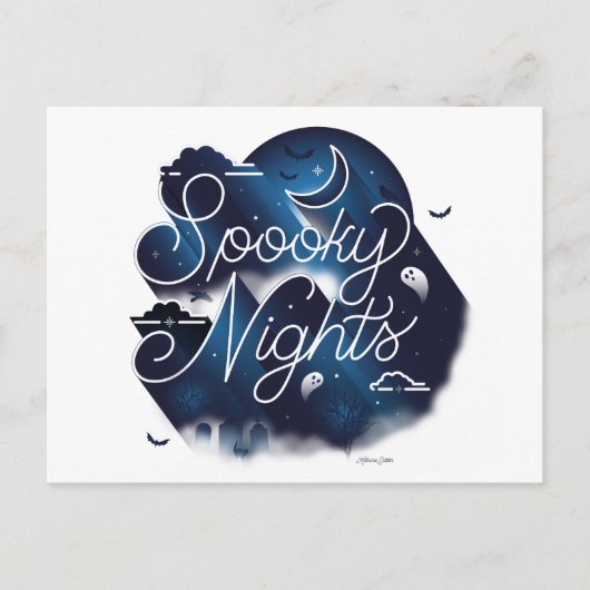 Spooky Nights / Briefkaart (Voorkant)