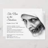 Spooky non Halloween uitnodiging spookachtige reli (Voorkant / Achterkant)