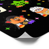 Spooky Nuggets Maaltijd Emmer Halloween Kip Poster (Hoek)