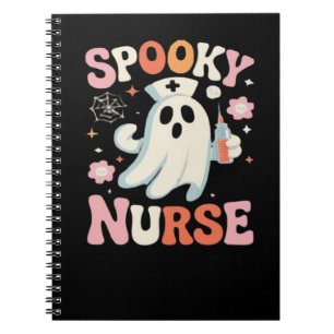 Spooky Nurse Classic T-shirt_1 Notitieboek