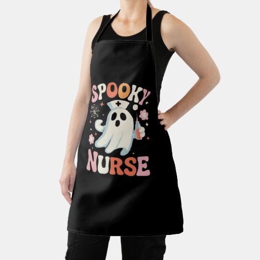 Spooky Nurse Classic T-shirt_1 Schort (Insitu)