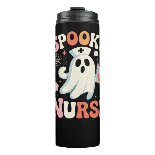 Spooky Nurse Classic T-shirt_1 Thermosbeker (Voorkant)