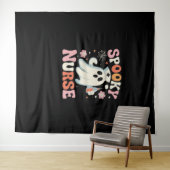 Spooky Nurse Classic T-shirt_1 Wandkleed (In Situ (horizontaal))