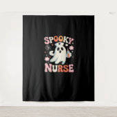 Spooky Nurse Classic T-shirt_1 Wandkleed (Voorkant)