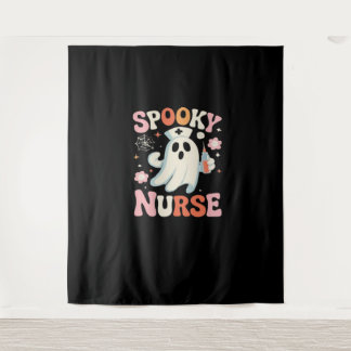 Spooky Nurse Classic T-shirt_1 Wandkleed