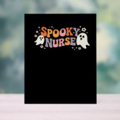 Spooky Nurse Classic T-shirt Acryl Bord (Neutraal)
