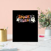 Spooky Nurse Classic T-shirt Acryl Bord (Huwelijk)