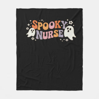 Spooky Nurse Classic T-shirt Fleece Deken