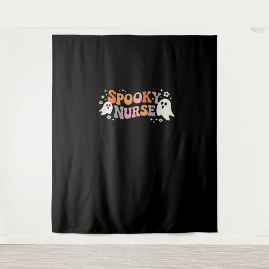 Spooky Nurse Classic T-shirt Wandkleed (Voorkant)