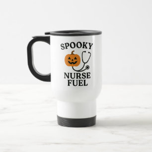Spooky Nurse Fuel Mok   Grappige Halloween Koffie 