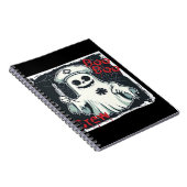 Spooky Nurse Ghost Haunted Hospital Crew Ghostly N Notitieboek (Rechterzijde)