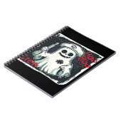Spooky Nurse Ghost Haunted Hospital Crew Ghostly N Notitieboek (Linkerzijde)